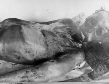 Semyon Zolotaryov in Ivdel morgue, 9 May 1959