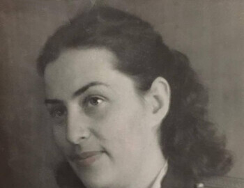 Tamara Burgach, the mother of Zolotaryov's son Sasha
