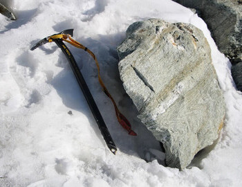 An ice axe left behind by one of the hikers on that fateful day. One of the hikers claims their guide made fatal errors. And the calamity has prompted a fresh debate about mountaineering safety in the Alps. 