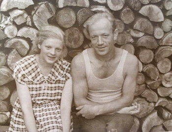 1960 Iya Vitalievna and Nikolay Grigorievich Golenduhins