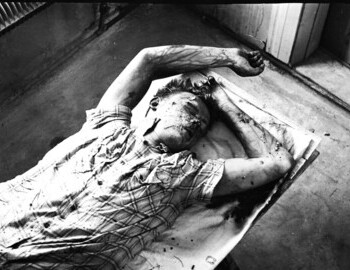 Yuri Doroshenko in Ivdel morgue, 4 Mar 1959
