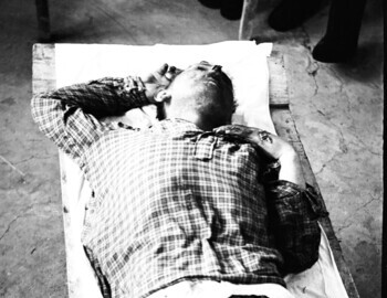 Yuri Krivonischenko in Ivdel morgue, 4 Mar 1959